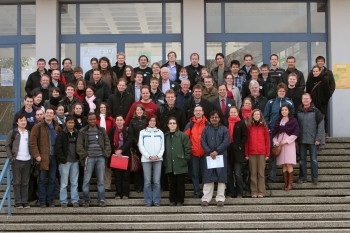 DMolecular Modeling Workshop in Erlangen CCC Teilnehmer Gruppenbild 2010